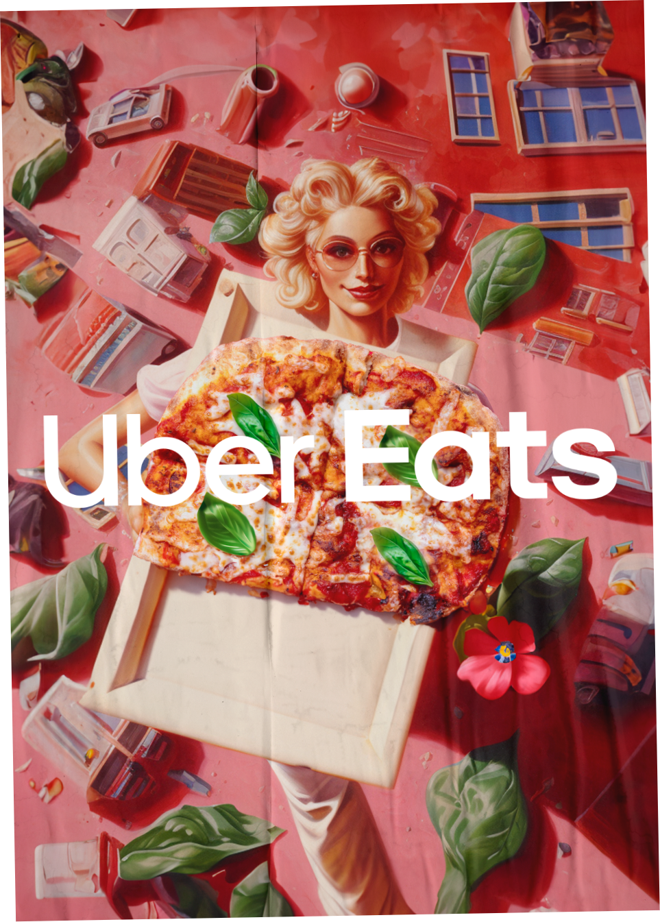 affiche uber eats